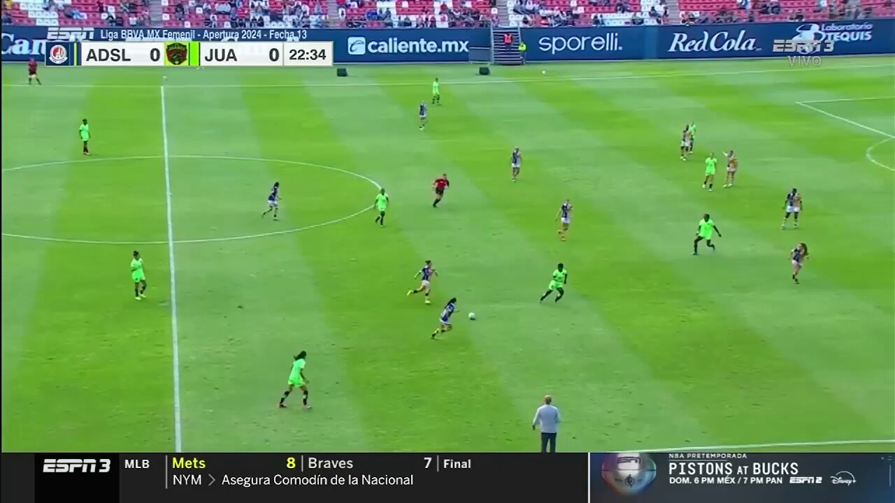 Con ustedes, el gol de Janelly Farías para poner el primero de @FemenilFcJuarez en el marcador. 🐎#SomosDesafiantes ⚡️