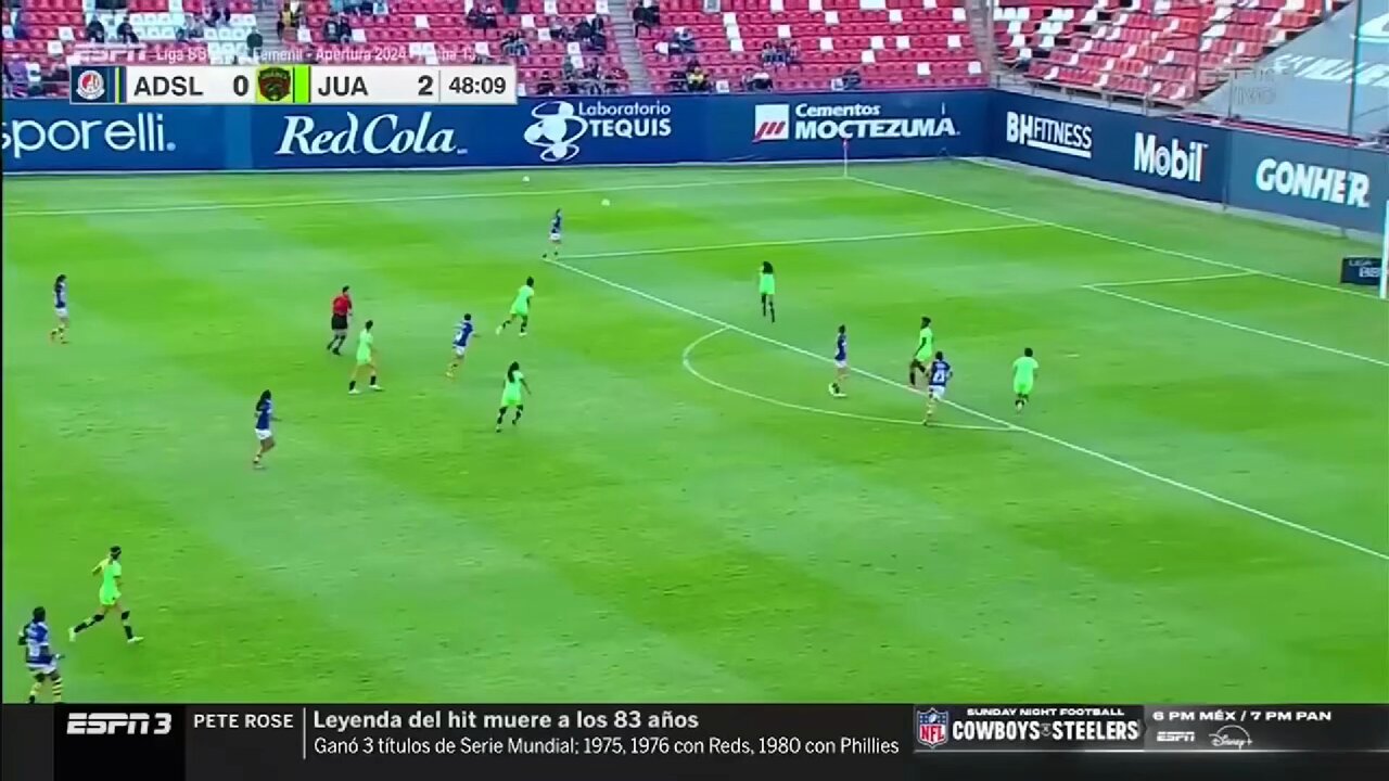 Les dejamos el primero del @AtletiDeSLPFem.#SomosDesafiantes ⚡️