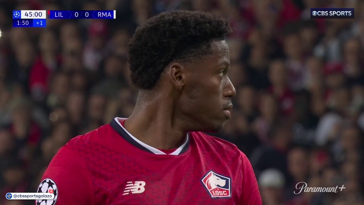 Jonathan David STUNS Real Madrid from the spot and has Stade Pierre-Mauroy rocking 🤩🔈
