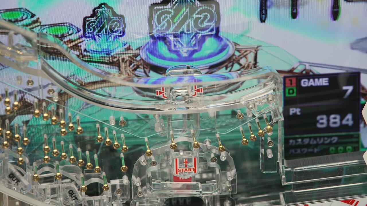 eソードアート・オンラインK12スマパチ実機 eぱちんこソードアート・オンラインK12◇循環玉遊戯可能・スマ