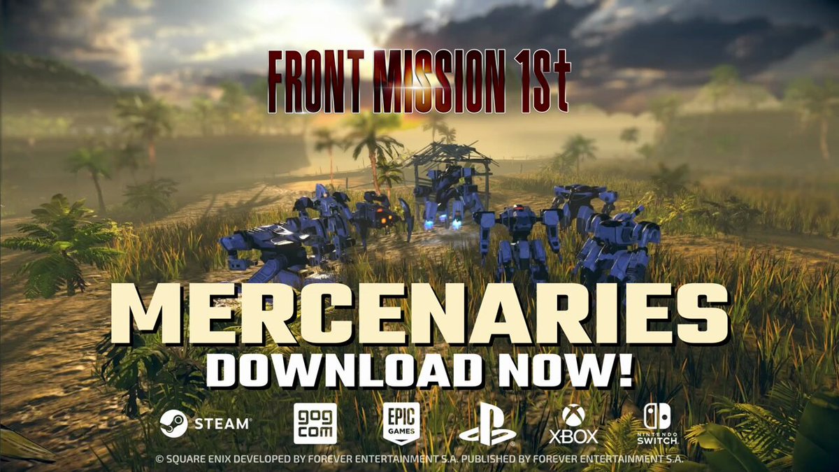 FRONT MISSION ORIGINAL SOUND VERSIONポスター