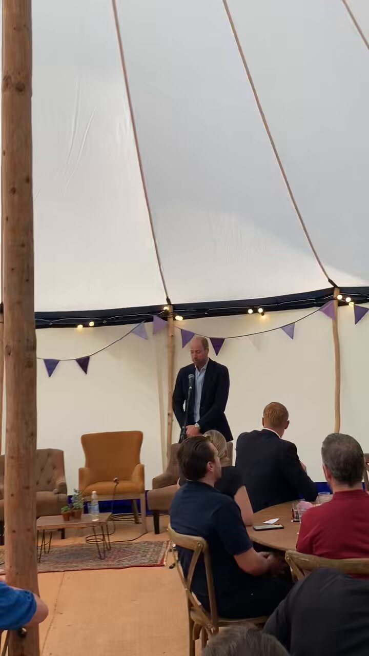 Adam Foster on X: "Prince William praises the work of Yvonne ...