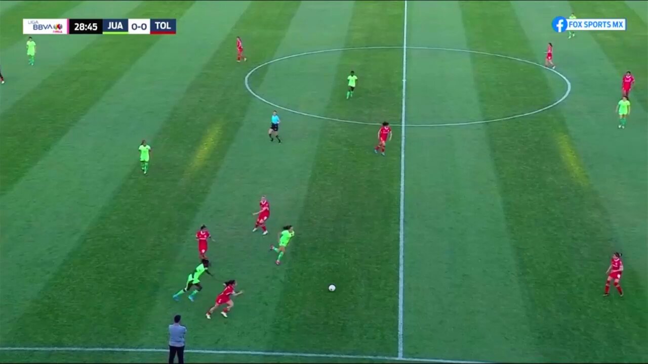 WOW 😱Chequen el 🔥 GOLAZO 🔥 que hizo @jasminecasarez_ 🔝 Ya lo gana @FemenilFcJuarez 🐎#SomosDesfiantes ⚡️