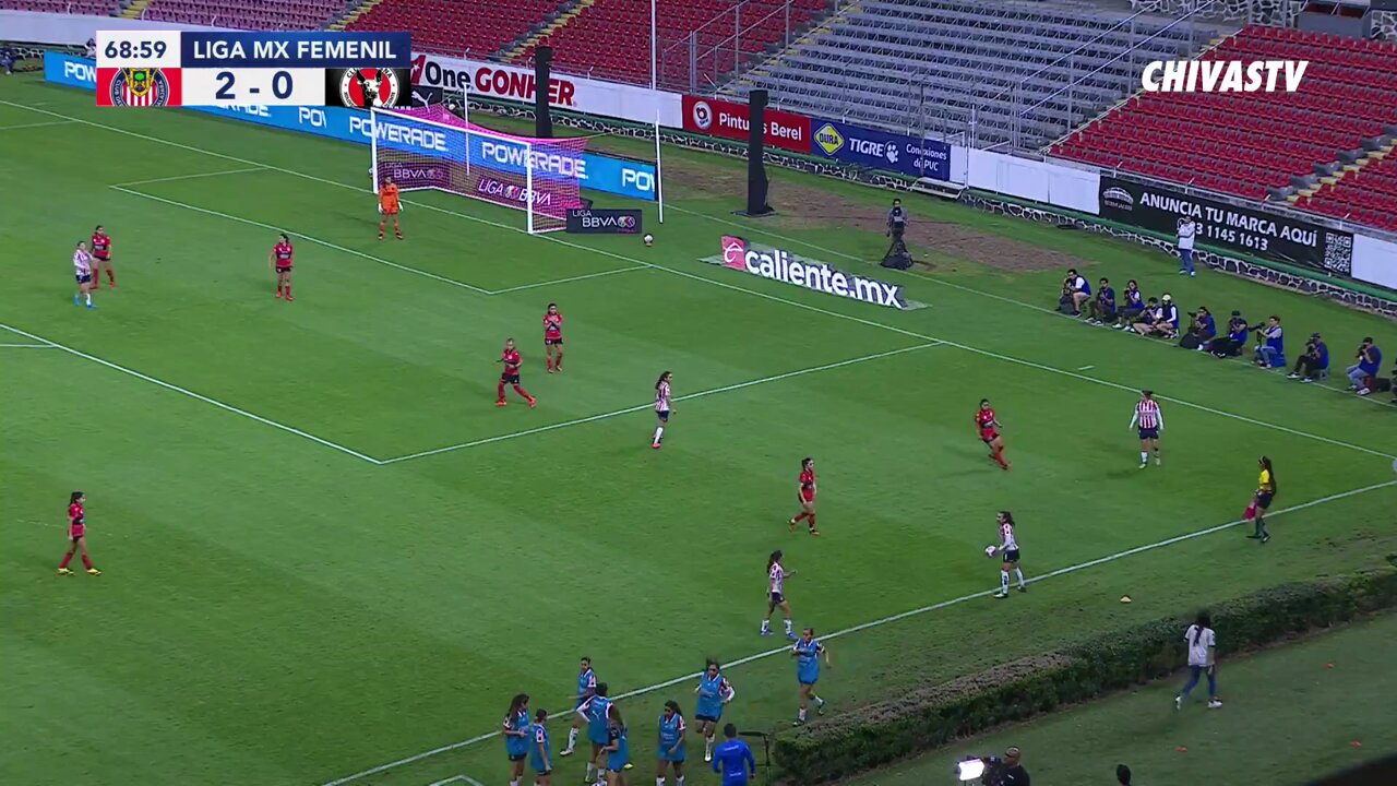 🔥 ¡LA DEPREDADORA SE APUNTÓ EL TERCERO CON ESTE GOL QUE ME PUSO DE NERVIOS! 😱🗣️ Lo gritamos con todo en @chivastvmx 🥵🔴 Síguelo en vivo 👉🏼  📺