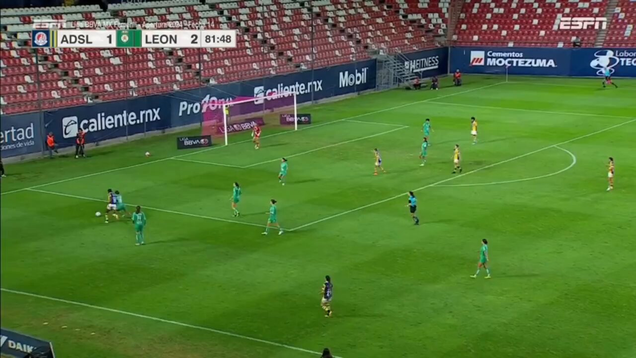 @AtletiDeSLPFem Con esta anotación @AtletiDeSLPFem empató el encuentro. ⚽️🔥#SomosDesafiantes ⚡️