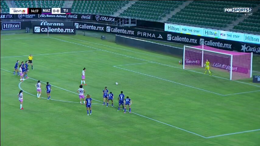 El primero de @XolosFemenil cortesía de @aksolorzanoo. ⚽️#SomosDesafiantes ⚡️
