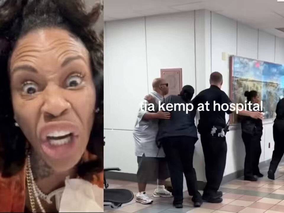 Irate Tia Kemp Kicked Out of Hospital While Visiting Son Who Was Shot