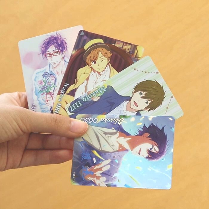 free! バースデーキラキラアートカードコレクション 松岡凛