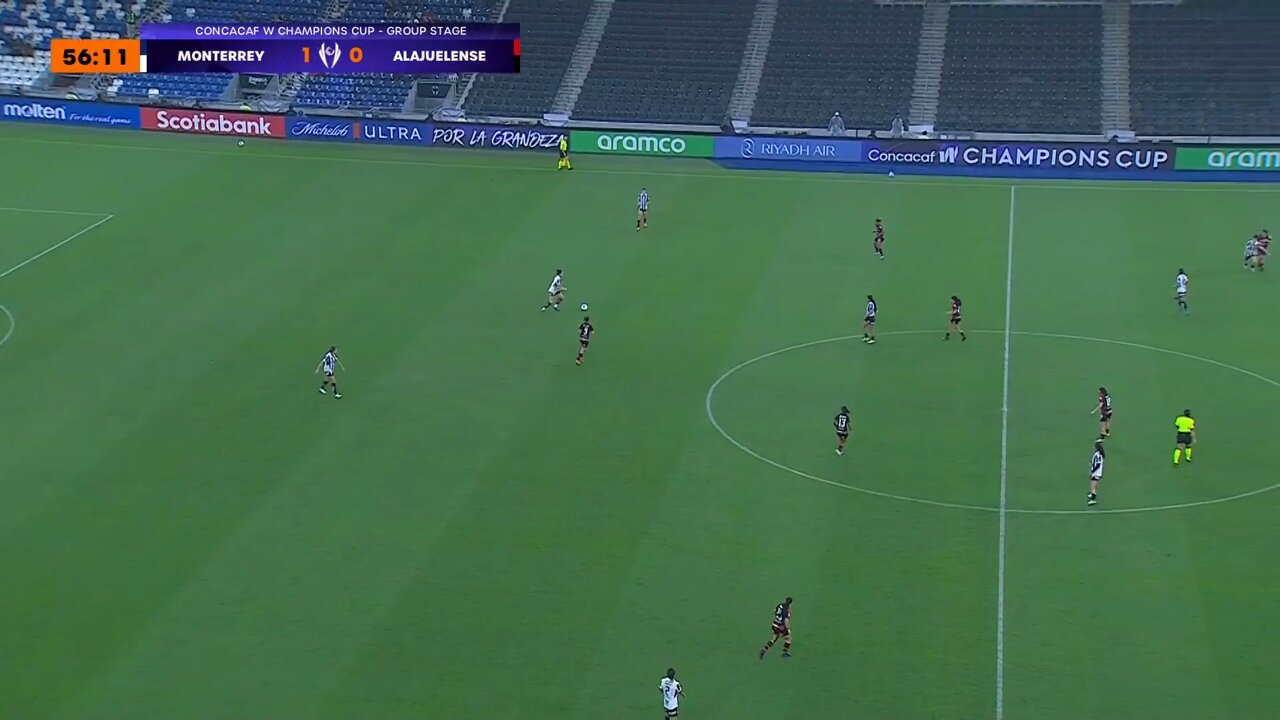 ¡Las Rayadas amplían su ventaja con el doblete de Lucía García! ⚽2️⃣#WChampionsCup