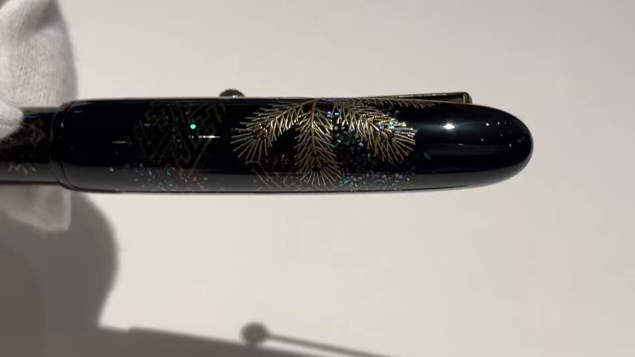 NAMIKI蒔絵万年筆、ユカリ松葉