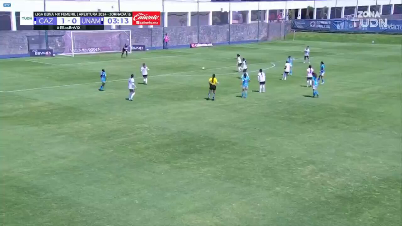 ⚽️ Se empató el partido 🔛@PumasMXFemenil 🐾 reaccionó con gol de Stephanie Ribeiro 🇵🇹#SomosDesafiantes ⚡️