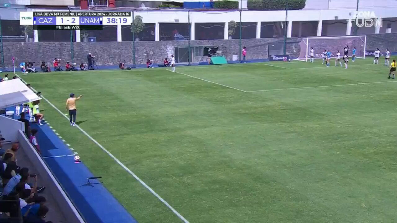 ⚽️ El primero como celeste ⚽️Valeria Valdez anotó por @AzulFemenil 🚂 para igualar el encuentro 💥#SomosDesafiantes ⚡️
