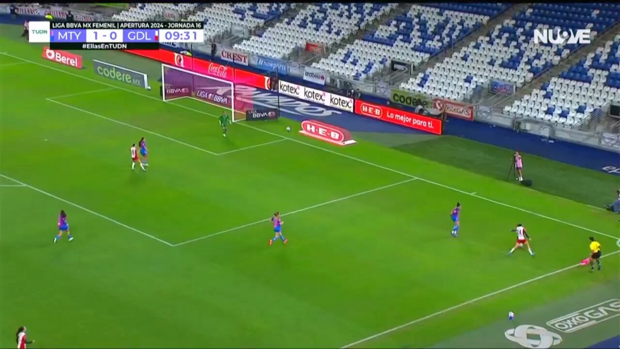 ⚽️ Gooool de @ChivasFemenil 🔴⚪️@carojaramillo94 empató el partido 🔥#SomosDesafiantes ⚡️