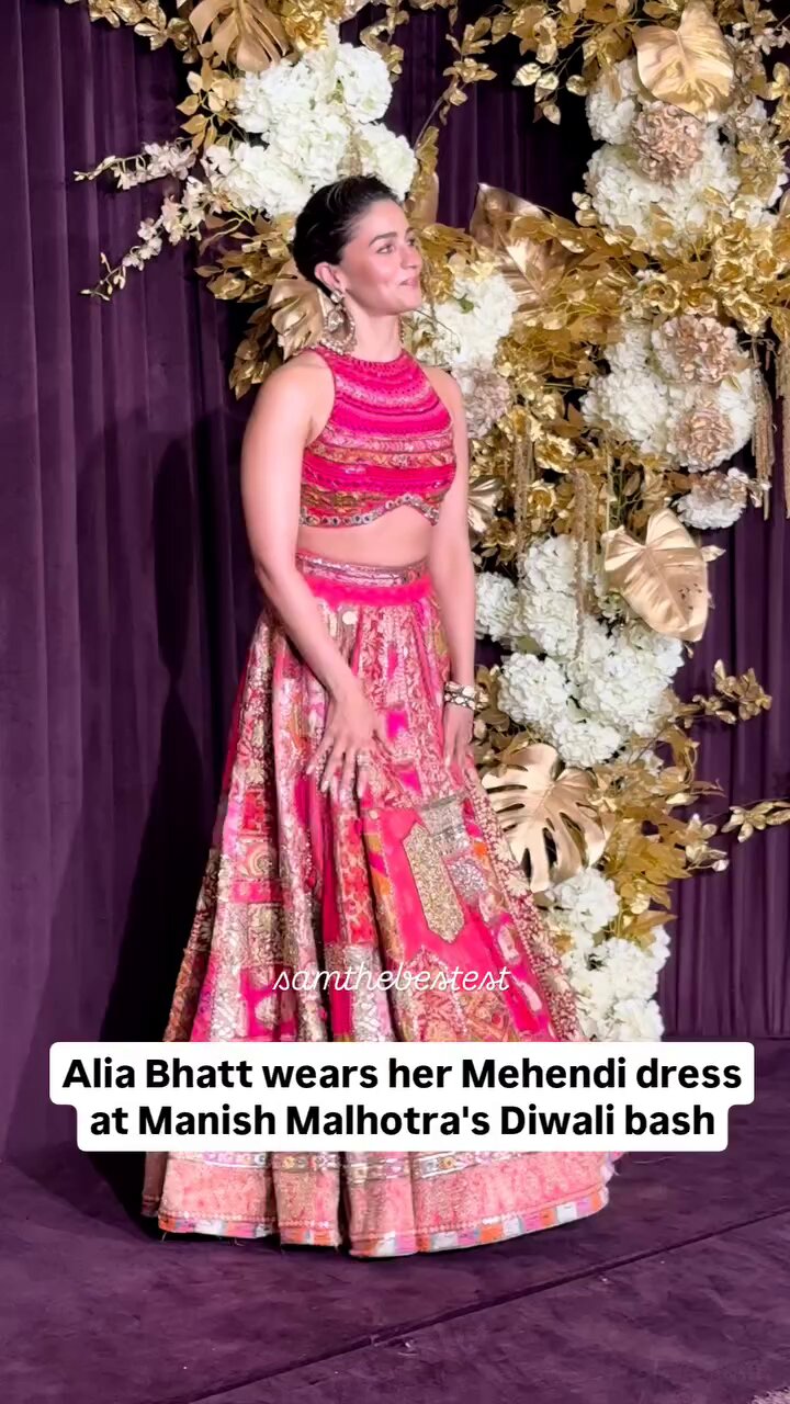 Alia bhatt diwali dress sale