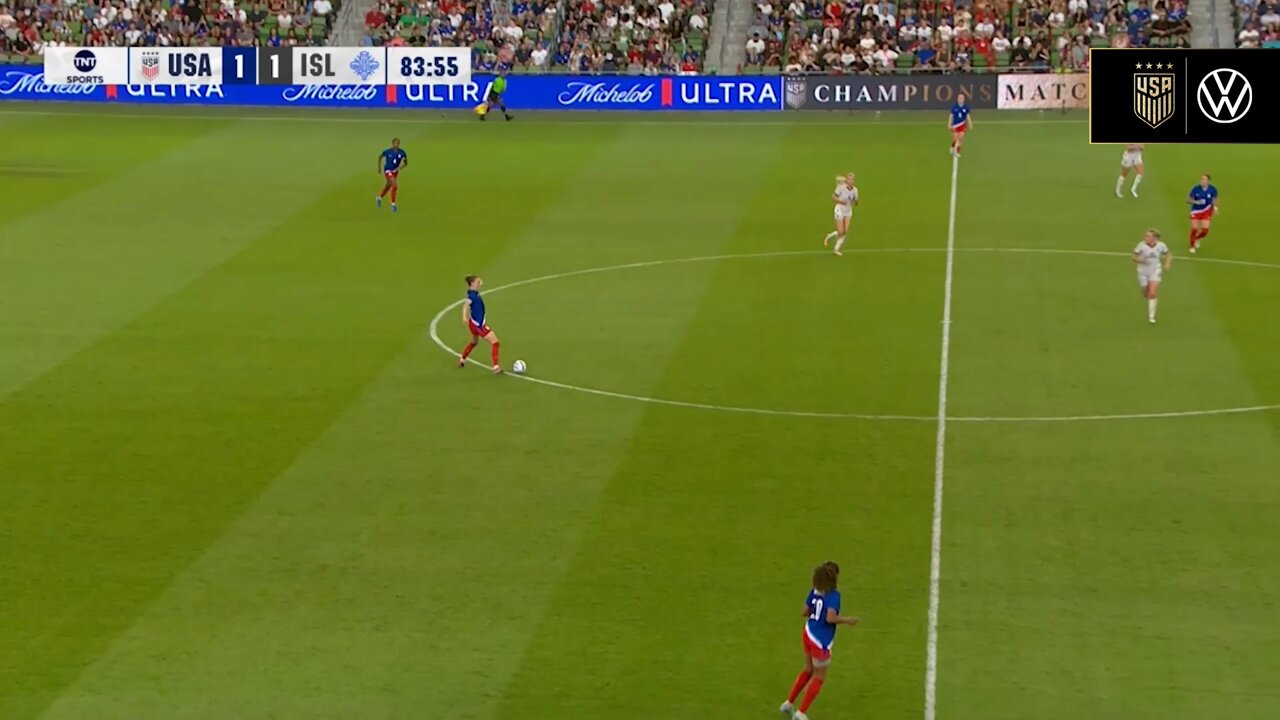 Jae was NOT to be denied!!! 😤#USWNT x @VW