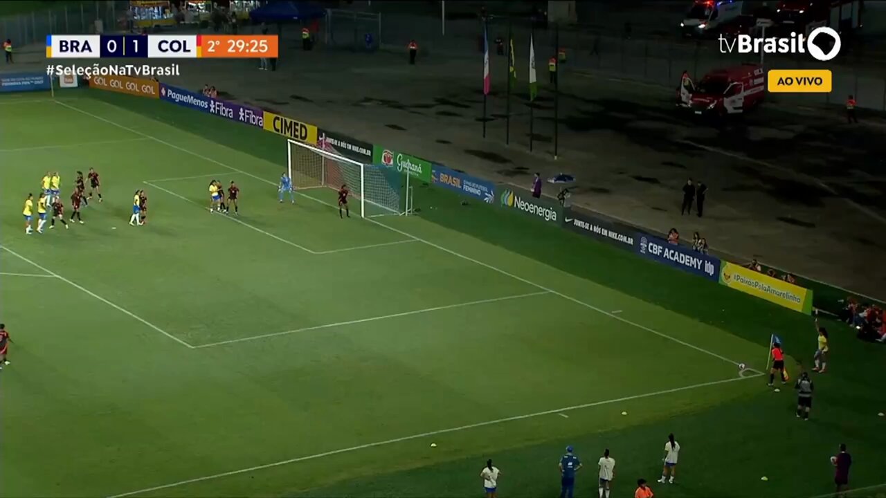  2T Brasil 1 x 1 Colômbia #SeleçãoNaTVBrasil
