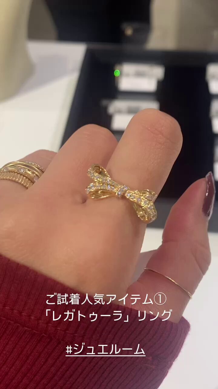 期間限定】新品 パパラチアサファイア ダイヤ リング 0.11ct K18PG
