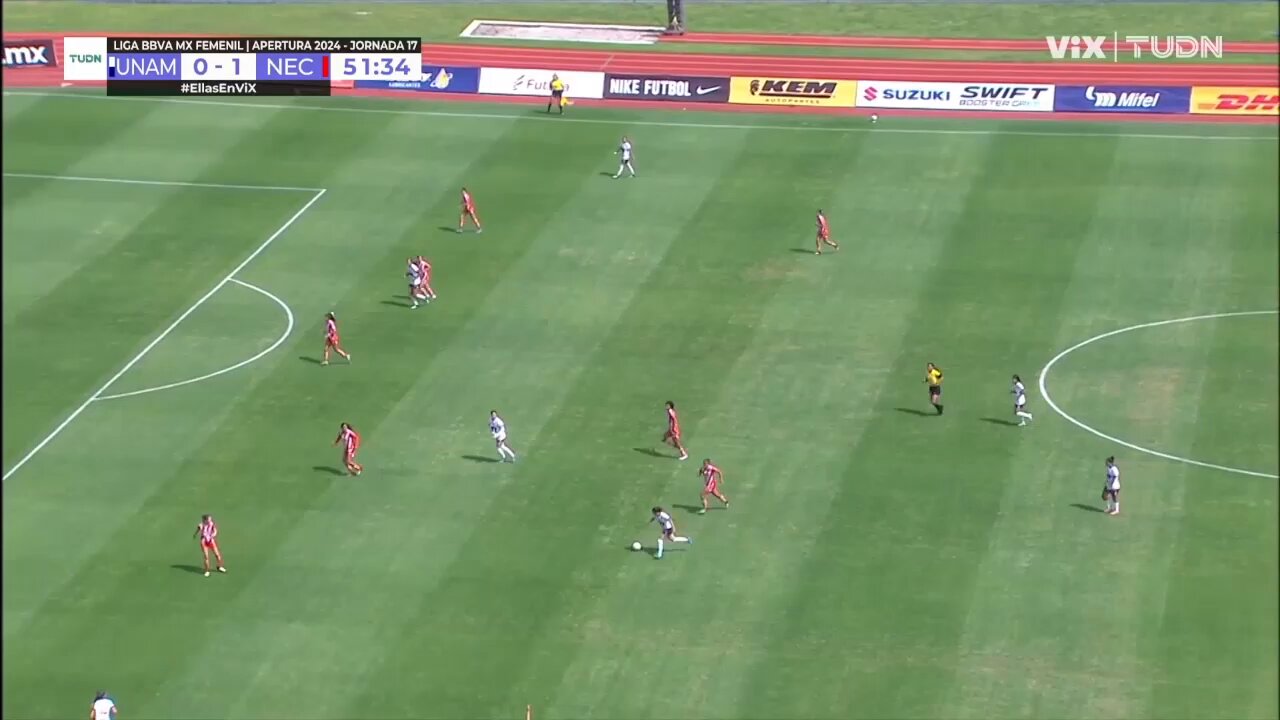 Imagínate debutar en la Liga BBVA MX Femenil y con @PumasMXFemenil y marcar este golazo en tu primer partido, Camila Vite lo hizo. 🤯#SomosDesafiantes⚡️