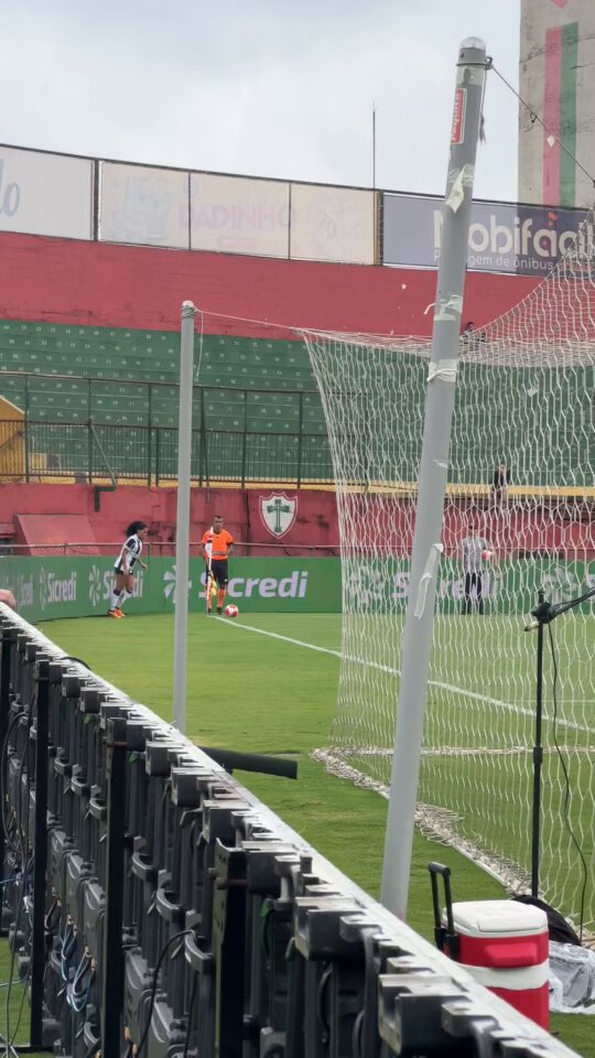 GOOOOOOOOOOL DAS BRABAS!Duda Sampaio abre o placar para o @SCCPFutFeminino no Canindé!#PaulistaoFemininoSicredi #Corinthians