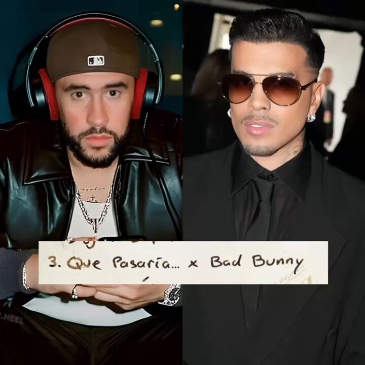 Bad Bunny y Rauw Alejandro (Imagen tomada de X TrapetonOficial)