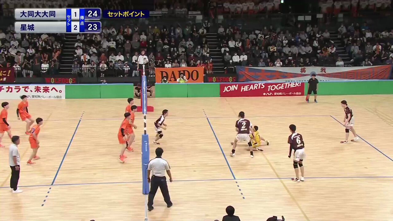 星城高校　春高記念 星城vs鹿児島商業 準決勝 2013年 65回 春高バレー #ishikawa