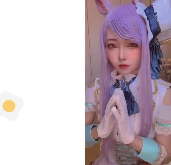 コスプレイヤー真白ふとんのTwitter動画1