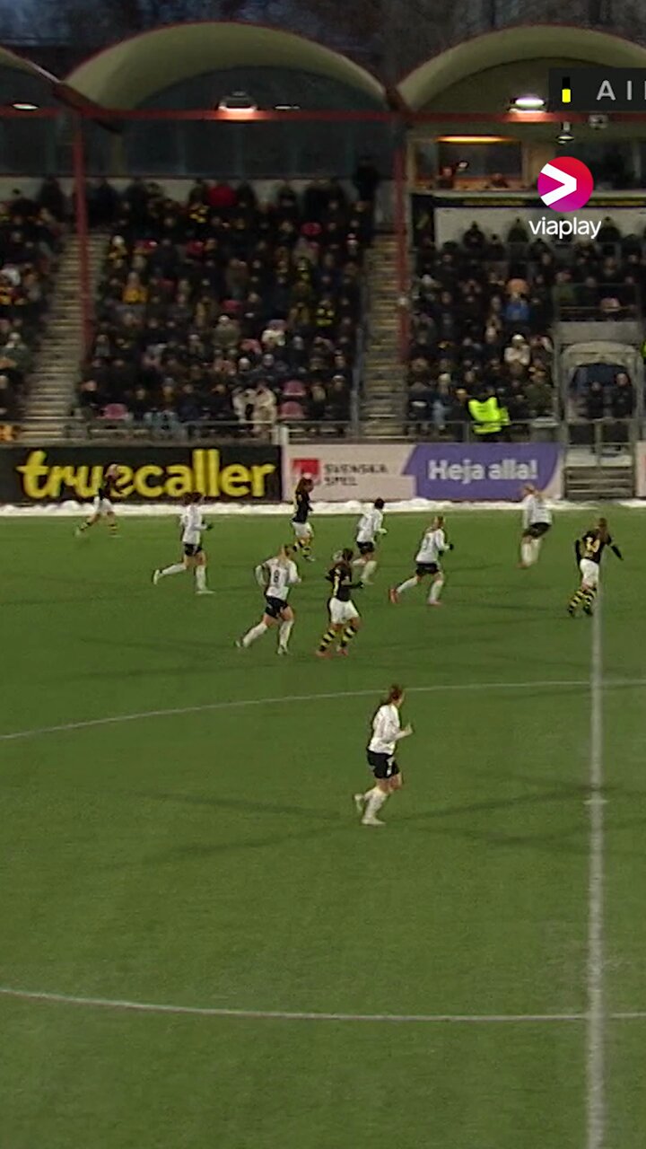 Haruna Tabata gör 2-0 till @AIKFotbollDam, som nu går mot nytt kontrakt i OBOS Damallsvenskan 2025 ⚽️