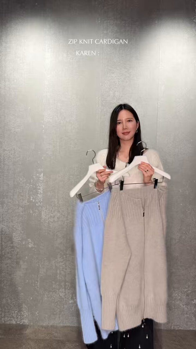JOSE MOON ZIP KNIT CARDIGAN（○ JOSE MOONラメ シアー ニット