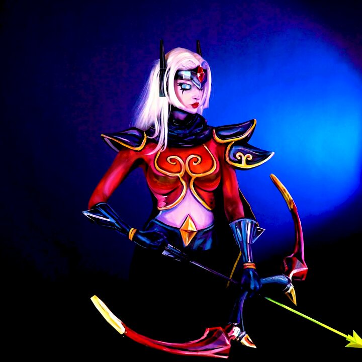 Don’t shoot your eye out when playing with arrows!Here’s my Black Crow from Lords Mobile #bodypaint I painted on myself https://t.co/LLYHkySVvV