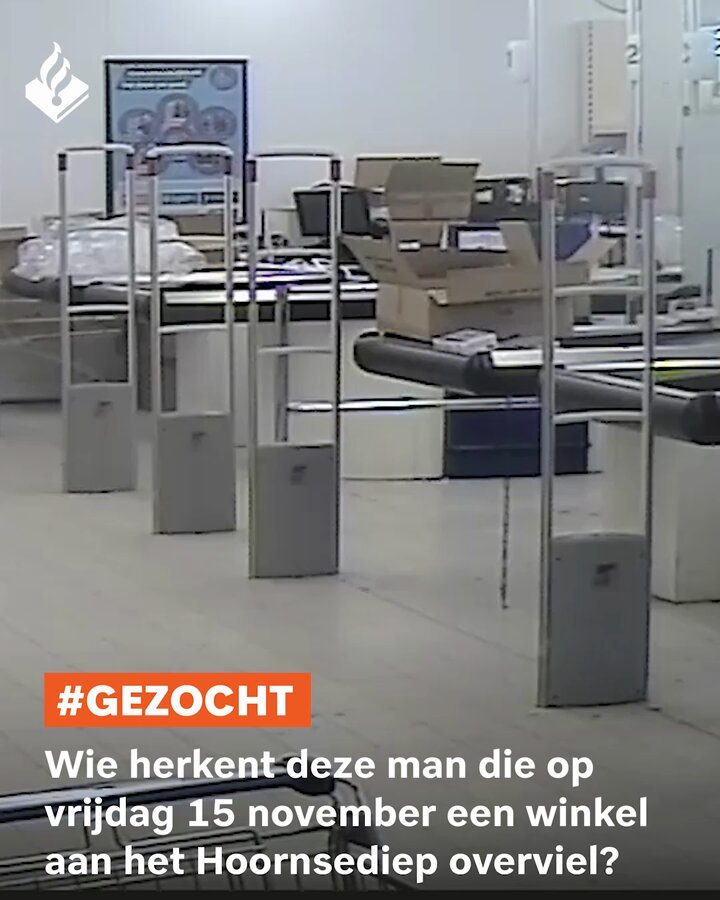 Overval op winkel in Groningen