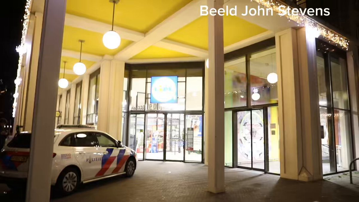 Overval bij Lidl op Operaplein in Apeldoorn