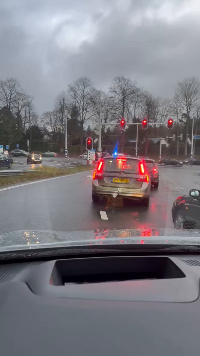 Ongeluk nabij afrit A1 Hilversum / Laren