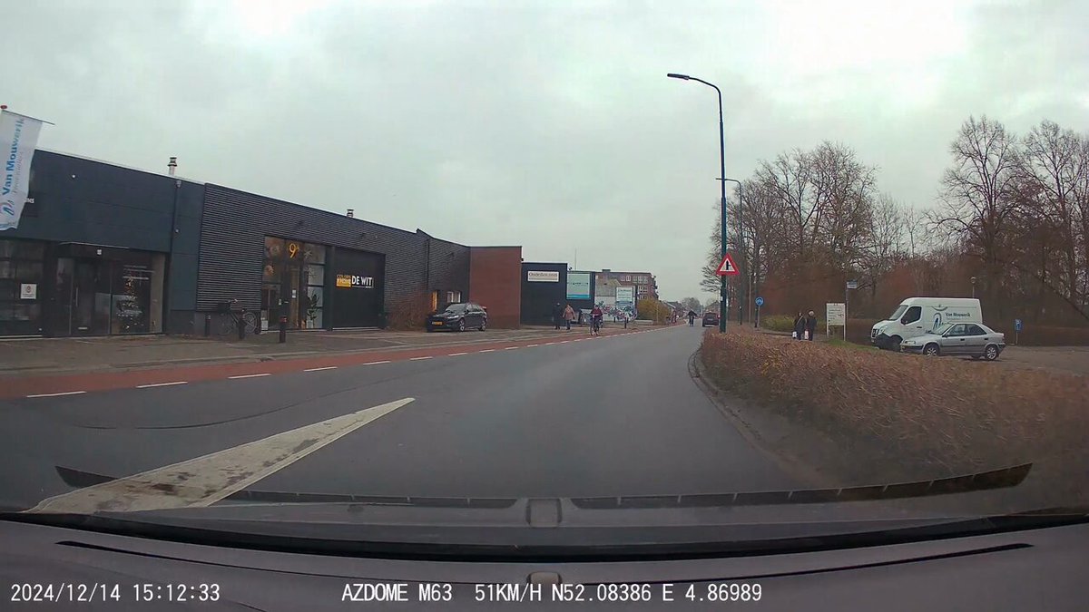 Ongelukken met fietsers op Hoge Rijndijk in Woerden