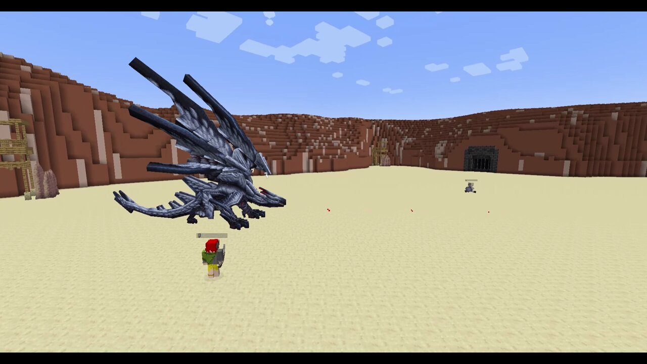 マインクラフト、モンスターハンターライズ Minecraft] Remaking mobs into Monster Hunters - YouTube