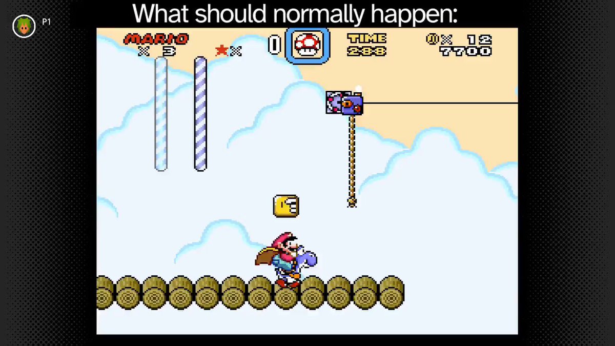Supper Mario Broth on X: &ldquo;In Super Mario World, it is possible for 