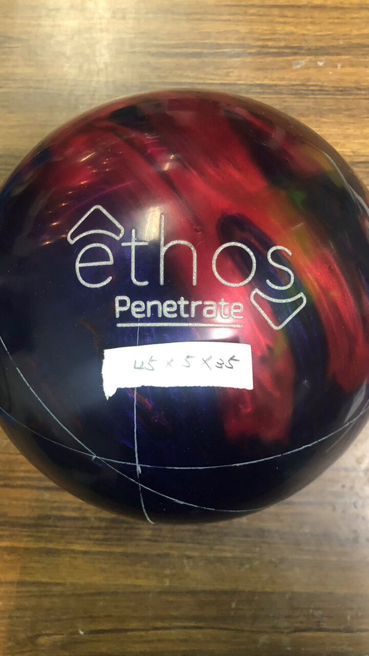 ethos Penetrate ボウリングボール 15ポンド ethos Penetrate ボウリングボール 15ポンド