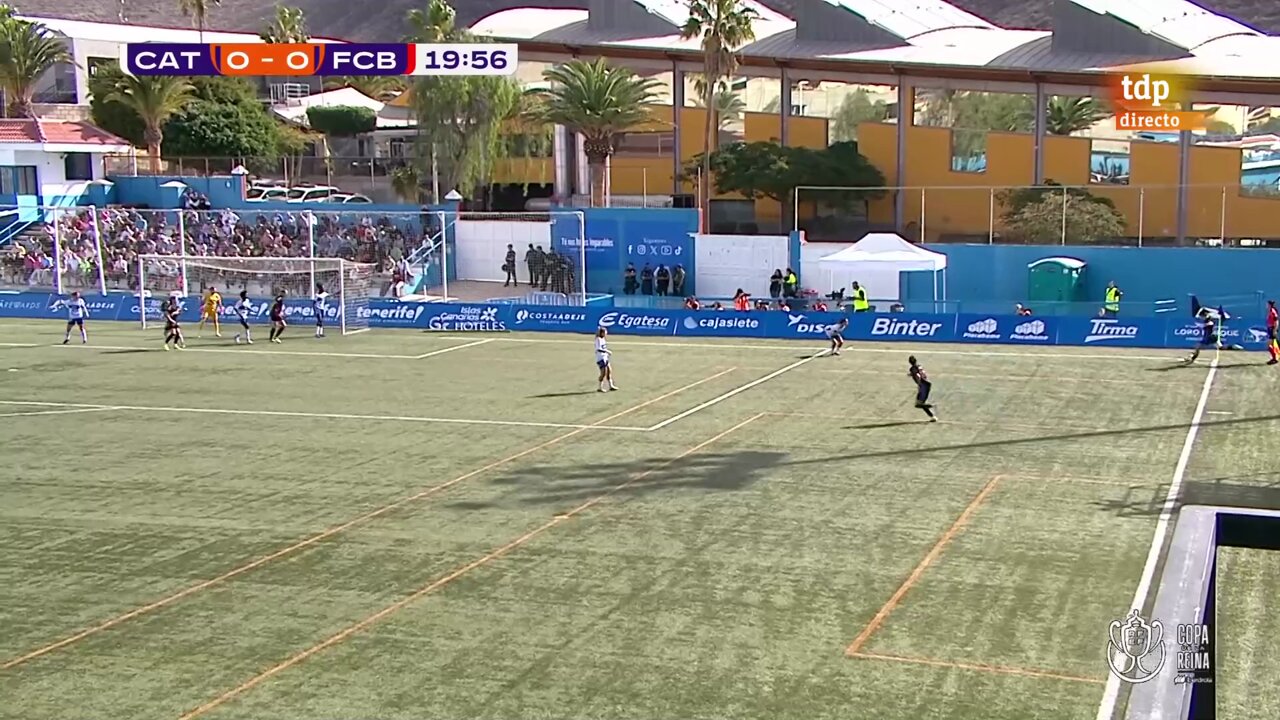 📹 ¡Así ha sido el cabezazo de Irene Paredes para poner por delante al @FCBfemeni! #CopaDeLaReina @iberdrola