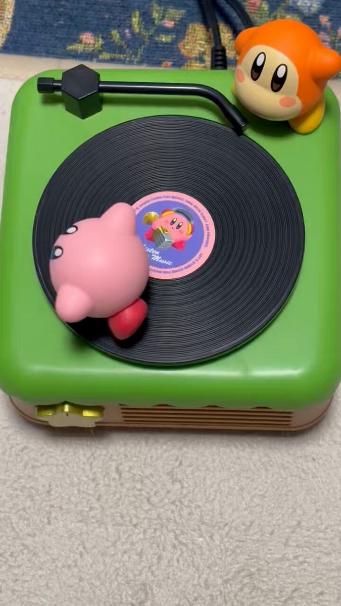 星のカービィ レコード風スピーカー - メルカリ