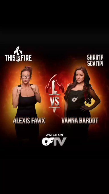 Who’s ready for the heat?! Dropping on 12/26 watch @vannabardot and I square off over shrimp scampi only