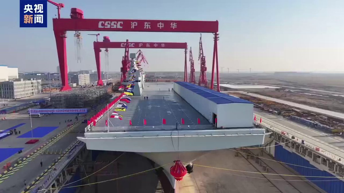 中国正进行自20世纪德国以来最大规模军事扩张，重塑全球力量平衡。已经打造了世界上舰艇数量最多海军，并将洲际导弹力量，扩充到400枚洲际弹道导弹，其中已部署600 多枚核弹头，预计到 2030 年，将部署 1,000多枚核弹。中国造船量是美国250倍，这是打破台海均势的根本力量。
 