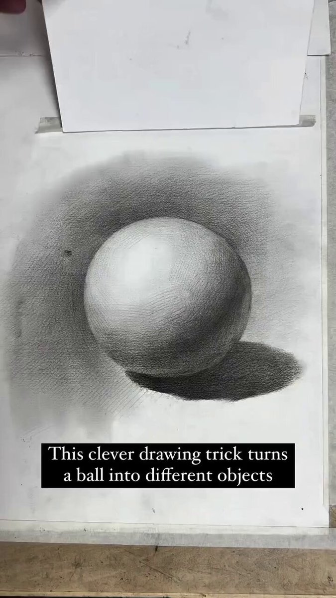 A creative pencil drawing. 