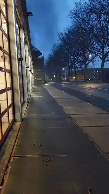 Branduitbraak aan het Paardenwater in Gorinchem