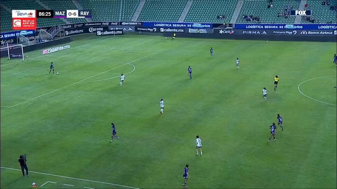 😎 Por supuesto que aquí te traigo el gol.Así envío Burky el balón al fondo de las redes. 🔝#SomosDesafiantes⚡️