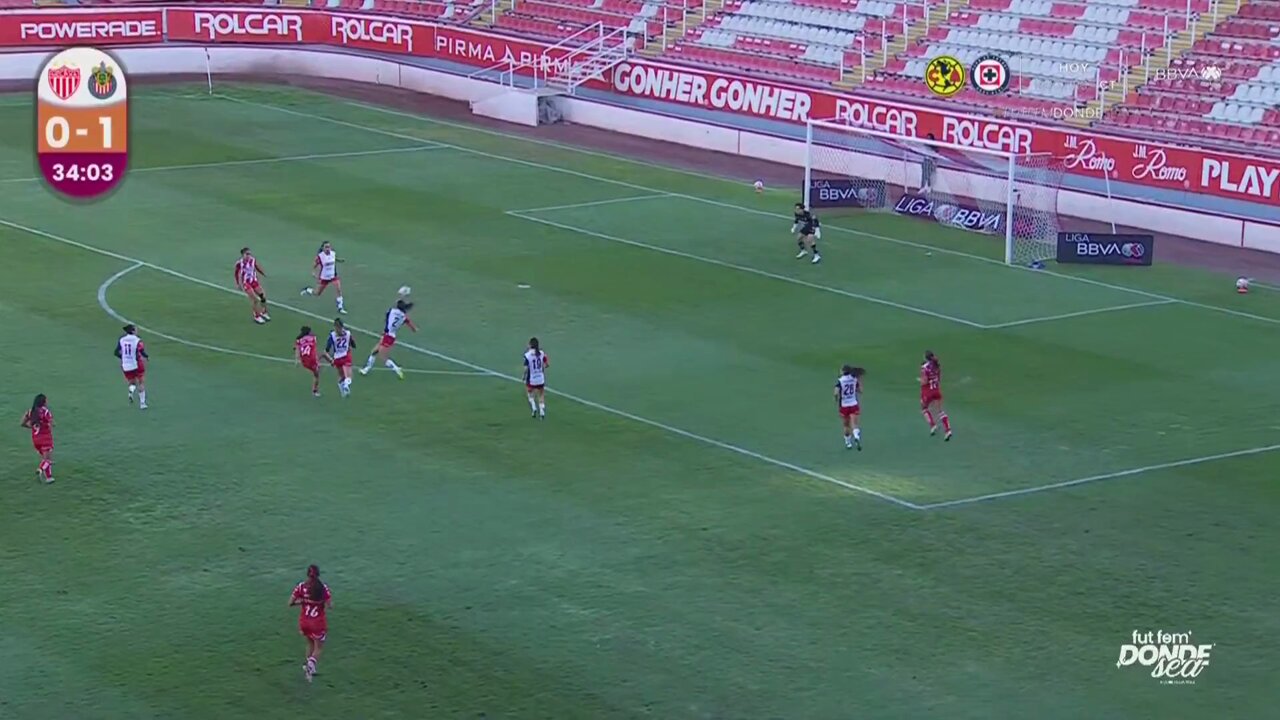 😱😱 Uuuuuuuf, @NecaxaFemenil se quedó cerca del primero. 😱😱 #FutFemDondeSea en vivo 👉🏼 #SomosDesafiantes ⚡️