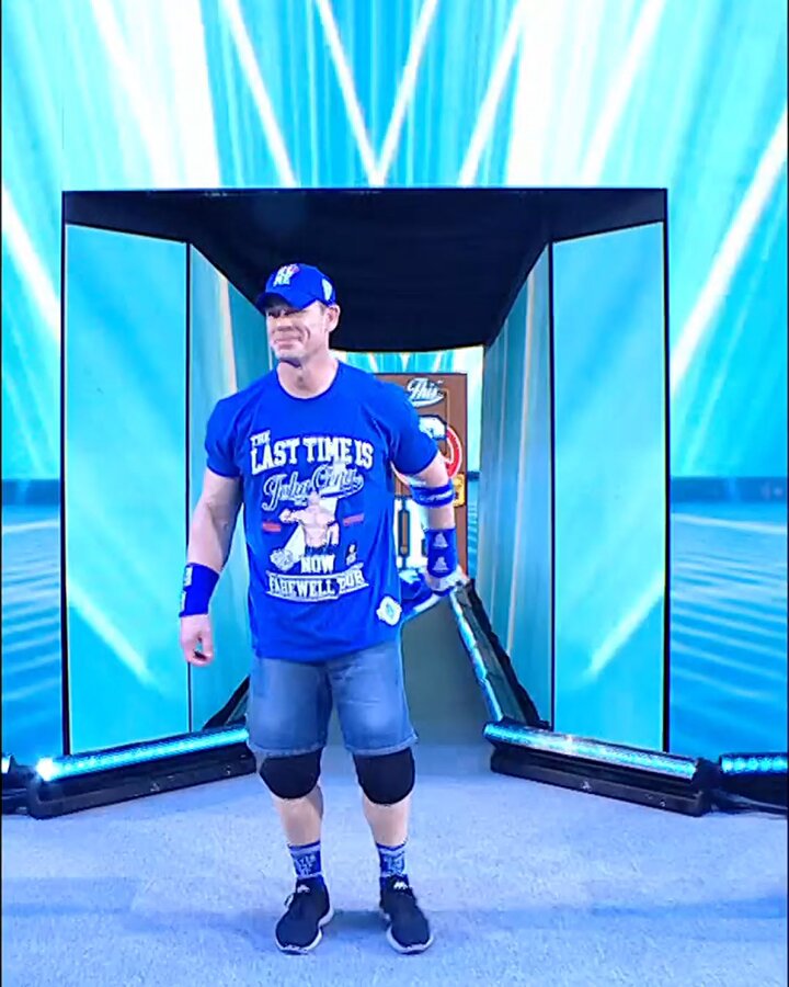 WWE DA ジョン・シナ フィギュア Ring Giants 見くびる Series