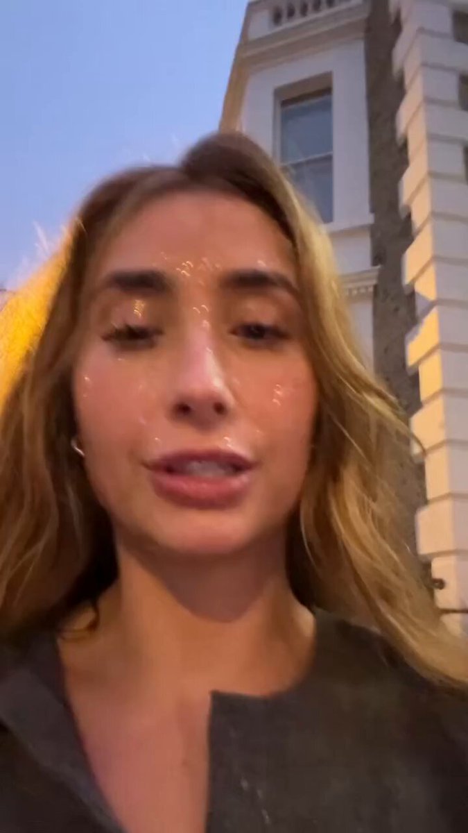 Lily Philips': The American woman who reportedly had intimate relations with 1000 men in 24 hours, goes out in public covered in milk. 💀 