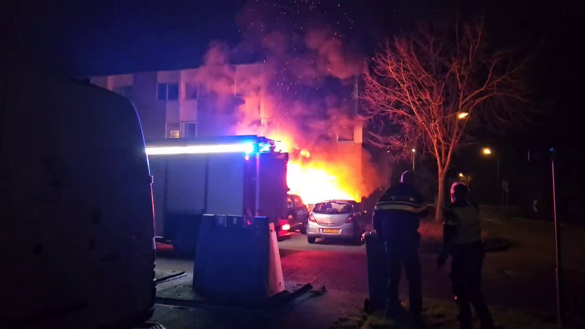 Woningbrand in Blikkenburg, Vlissingen