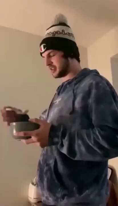 When stabbing the broken TV with a fork actually works 