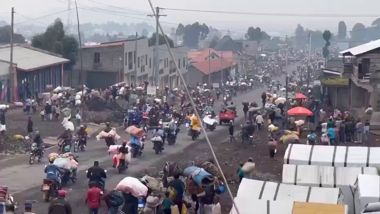 [爆卦] 剛果叛軍M23佔領重要城鎮 戈馬市