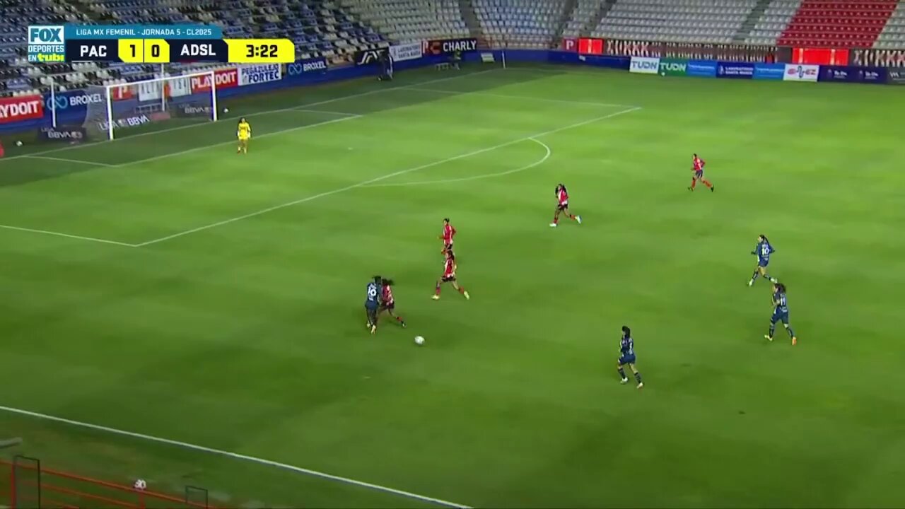 3’ Y CHINWEEEE PRESENTE 🤯Con este 💥remate amplió los números en el marcador en el 🌪️‘Huracán’.#SomosDesafiantes⚡️